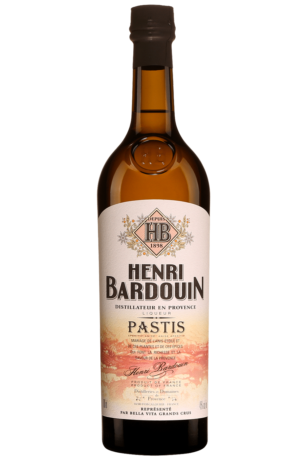 Distillerie et Domaines de Provence<br>Pastis <br> Henri Bardouin