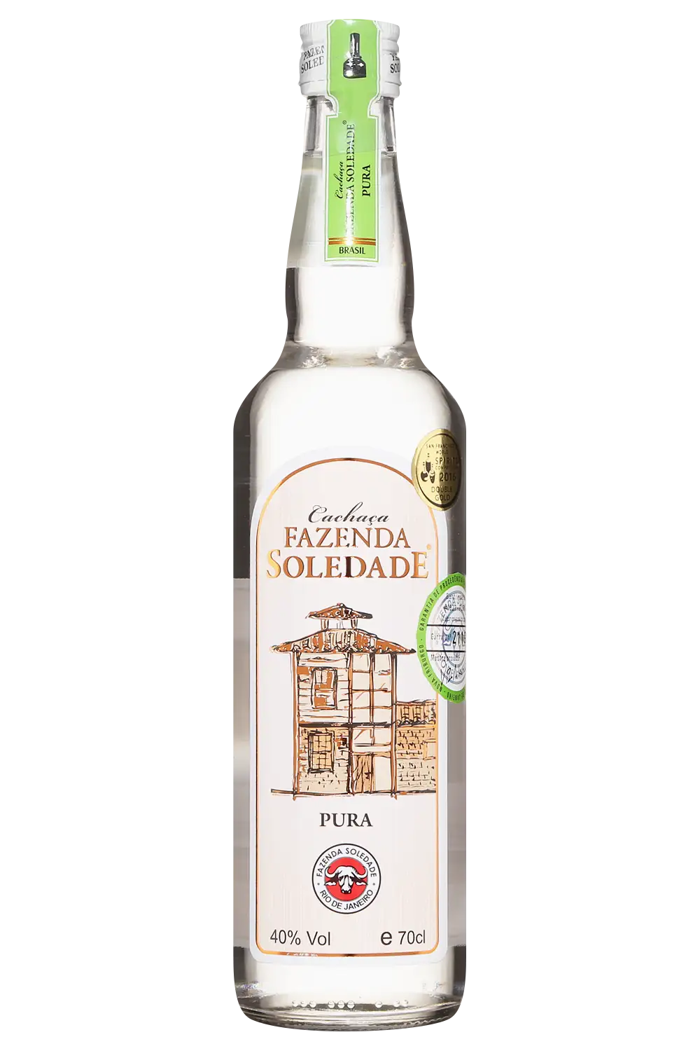 Fazenda Soledade<br>Cachaça<br> Pure Blanche