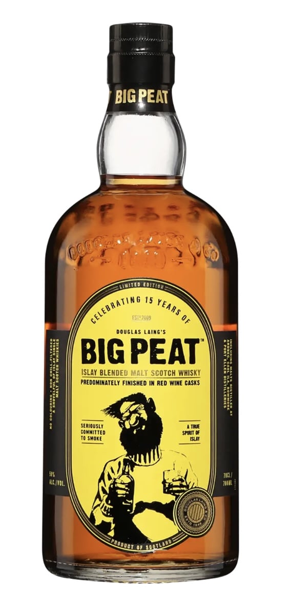 Douglas Laing & Co. Ltd. <br>Big Peat 15e anniversaire Red Wine finish cask